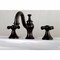 Kingston Brass KC7165PKX 8" Widespread Bathroom Faucet, Oil Rubbed Bronze KC7165PKX - alternate 3